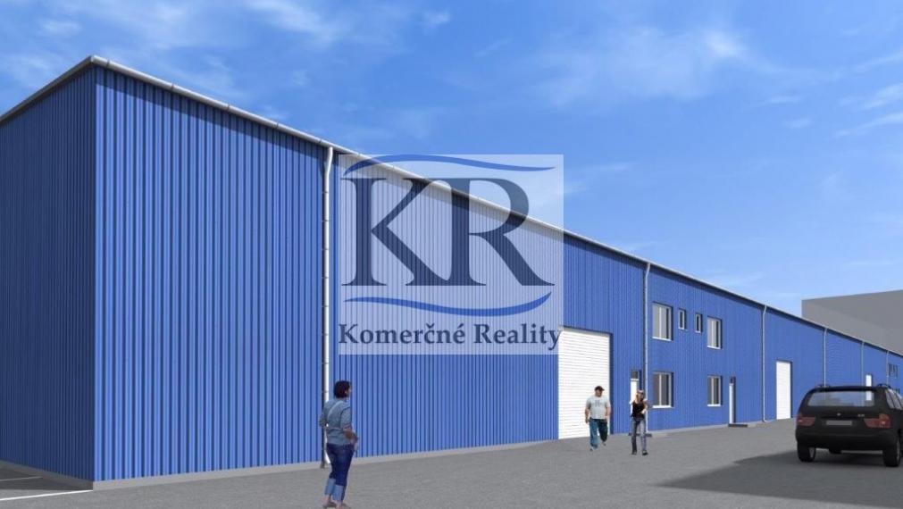 Nadpis: Skladové, výrobné a administratívne priestory na prenájom, 2166m2, 6,-EUR/m2 + en. + DPH