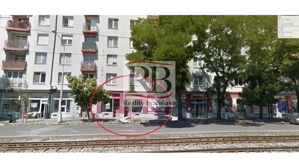 Obchodný  priestor na Račianskej ulici