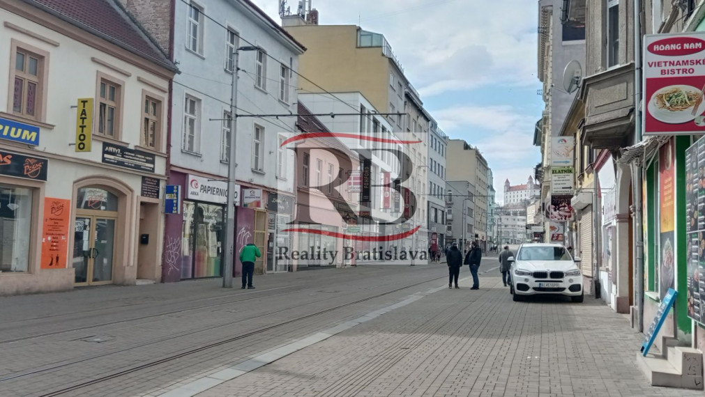 Prenájom obchodných priestorov na Obchodnej ulici