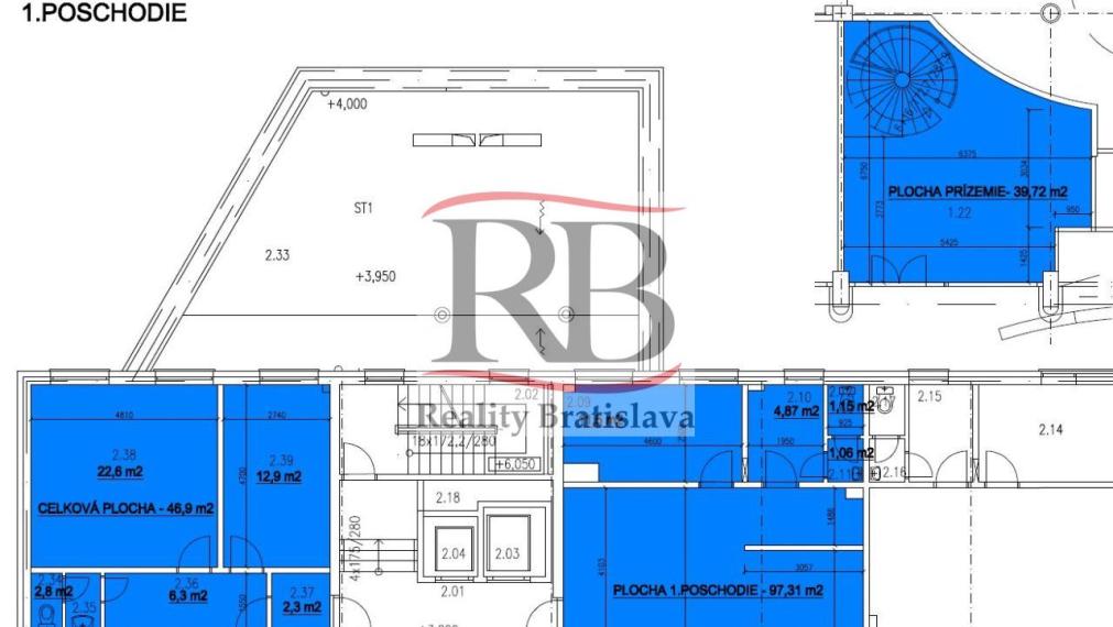 Kancelárske priestory, Košická, Bratislava II