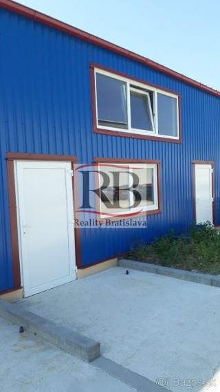 200 m2 sklad, kancelárie a výroba na prenájom