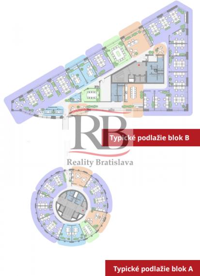 Kancelárie v BBC1, Plynárenská/Prievozská ulica - NIVY