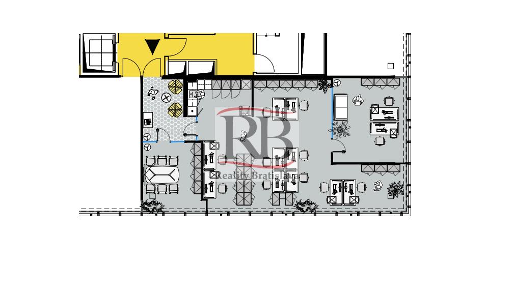 Administratívne priestory na prenájom, Prievozská - Ružinov