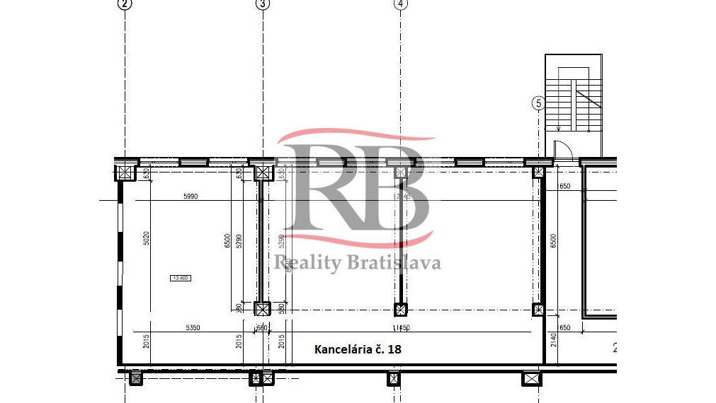Rekonštruované kancelárske priestory na prenájom - Bratislava V