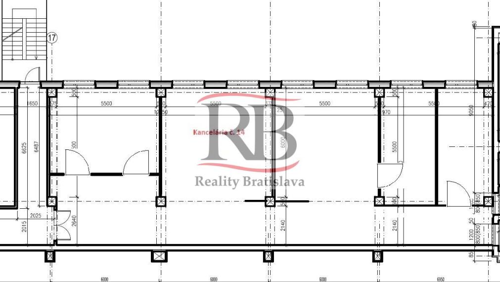 Rekonštruované kancelárske priestory na prenájom - ul. Údernícka, Bratislava V