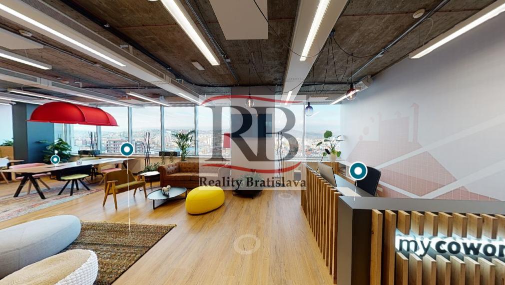 COWORKING kancelárie na prenájom, MYHIVE – VIVO/POLUS TOWER