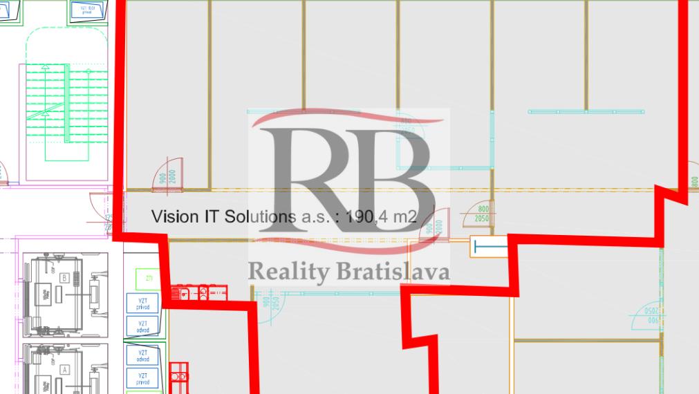 Administratívne priestory v renomovanej budove Tower 115, Bratislava-Staré Mesto