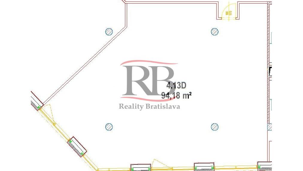 Kancelársky priestor v blízkosti letiska na prenájom