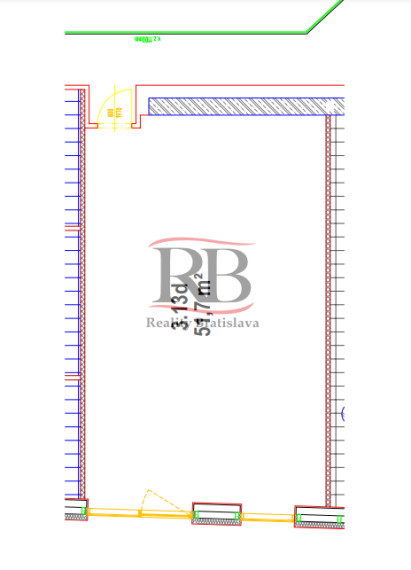 Kancelársky priestor na prenájom v blízkosti nákupného centra Avion