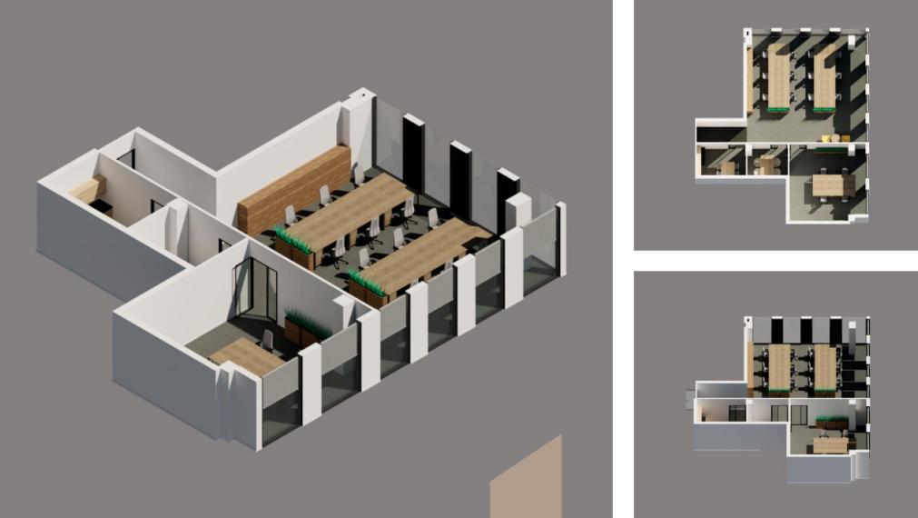 Reprezentatívne kancelárske priestory 169m2, EINPARK, Einsteinova – Petržalka