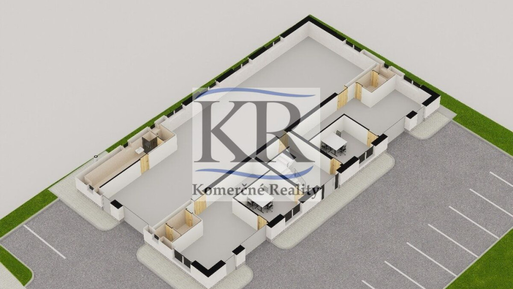 Administratíva a sklad na prenájom, Trenčín