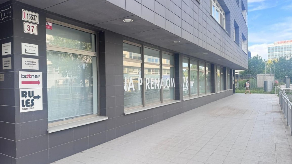 Na prenájom - obchodný priestor, ul. Klincová, Bratislava II