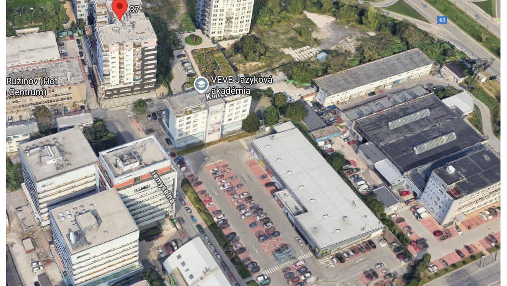 Na prenájom - obchodný priestor, ul. Klincová, Bratislava II