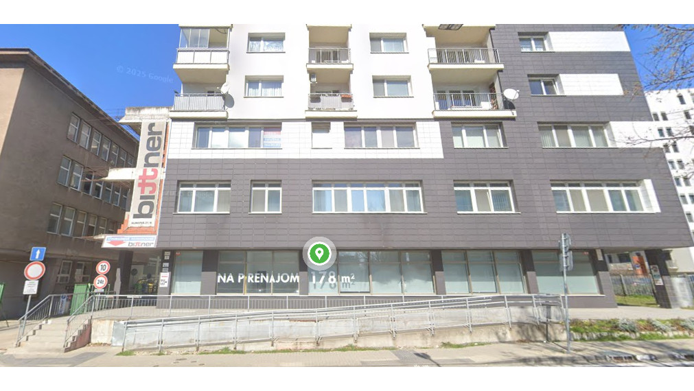 Na prenájom - obchodný priestor, ul. Klincová, Bratislava II