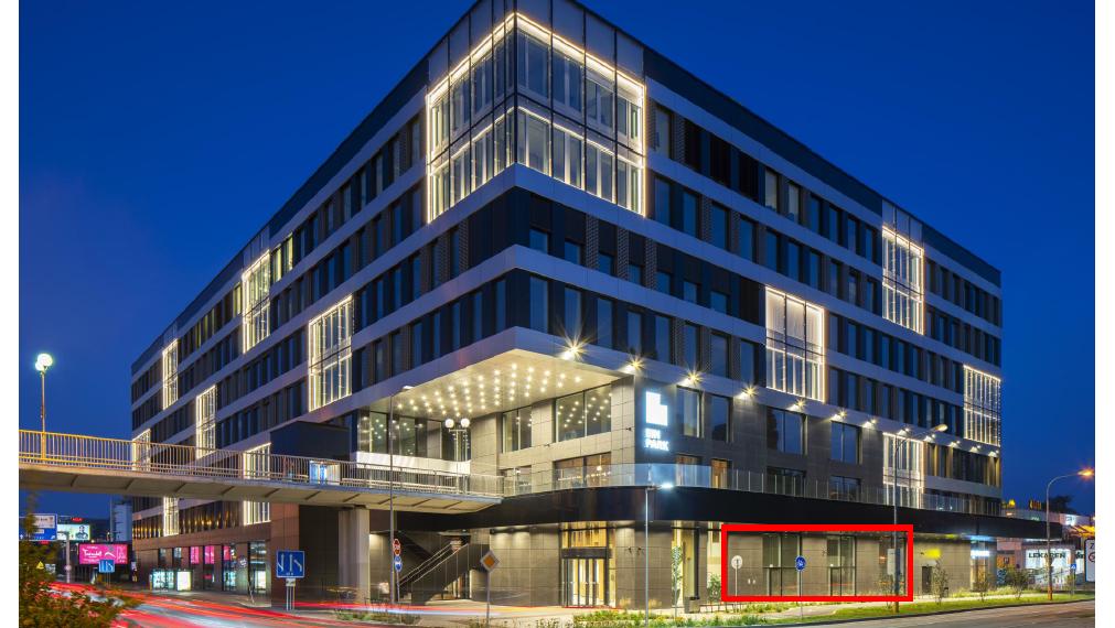 240m2 Zariadený gastro priestor/Kantína v projekte EINPARK, Einsteinova-Petržalka