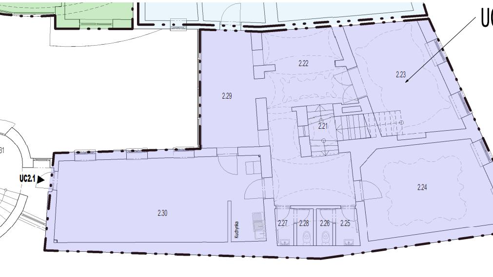 Kancelársky celok s kuchynkou a toaletami 144,96m2, v centre na Panenskej ulici - Staré Mesto