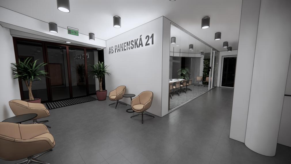 2-kancelária s kuchynkou v centre na Panenskej ulici - Staré Mesto, 83,75m2