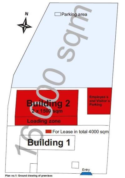 Výrobné, distribučné, parkovacie a kancelárske priestory, Trnava