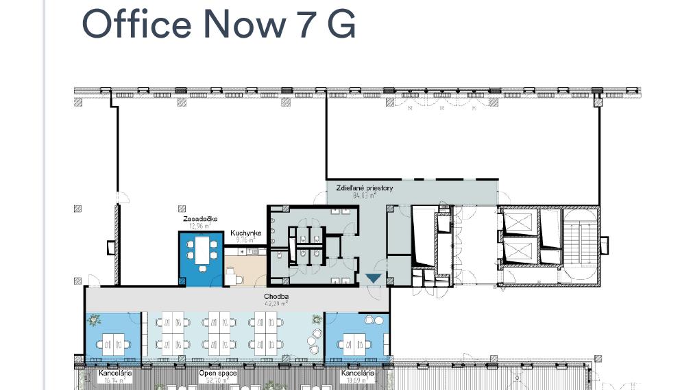 EINPARK Reprezentatívne  priestory s terasou na prenájom, Einsteinova – Petržalka