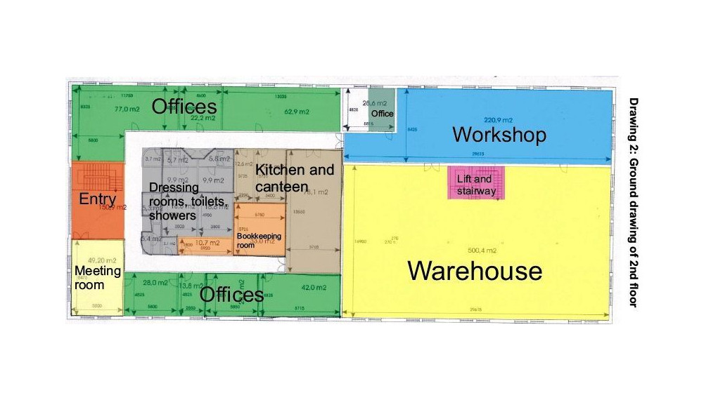 Výrobné, distribučné, parkovacie a kancelárske priestory, Trnava
