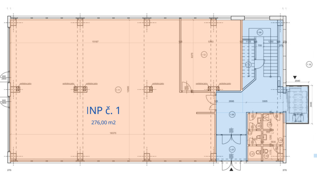 Obchodný priestor 276m2 s výkladom na PREDAJ, v blízkosti diaľničného obchvatu, letiska a OC AVION