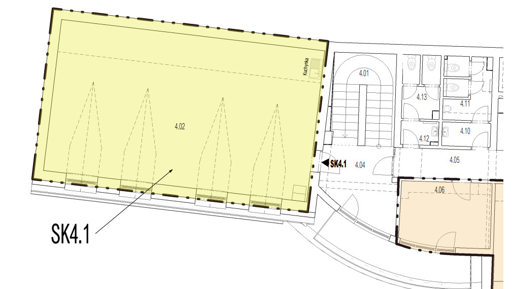 Reprezentatívna kancelária s kuchynkou, 85,05m2, v centre na Panenskej ulici, BA1