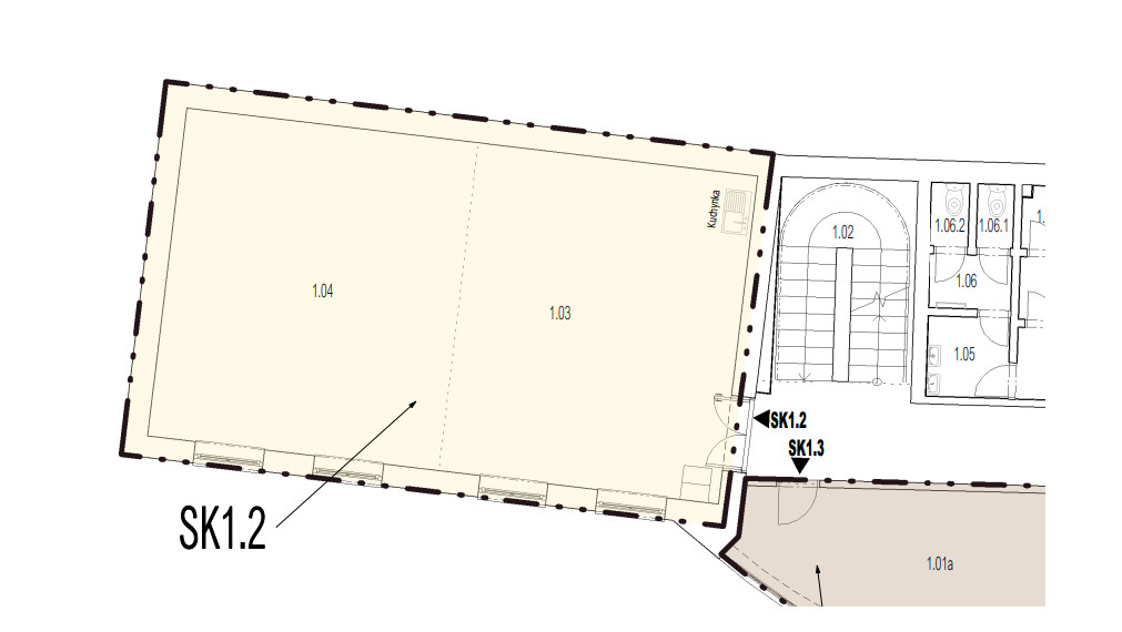 2-kancelária s kuchynkou v centre na Panenskej ulici - Staré Mesto, 83,75m2