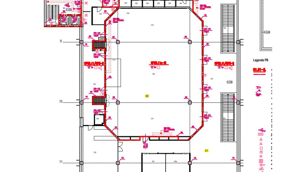 Kongresová sála, lobby, kuchyňa, jedáleň a príslušenstvo, ex Holiday Inn, 3.000m2