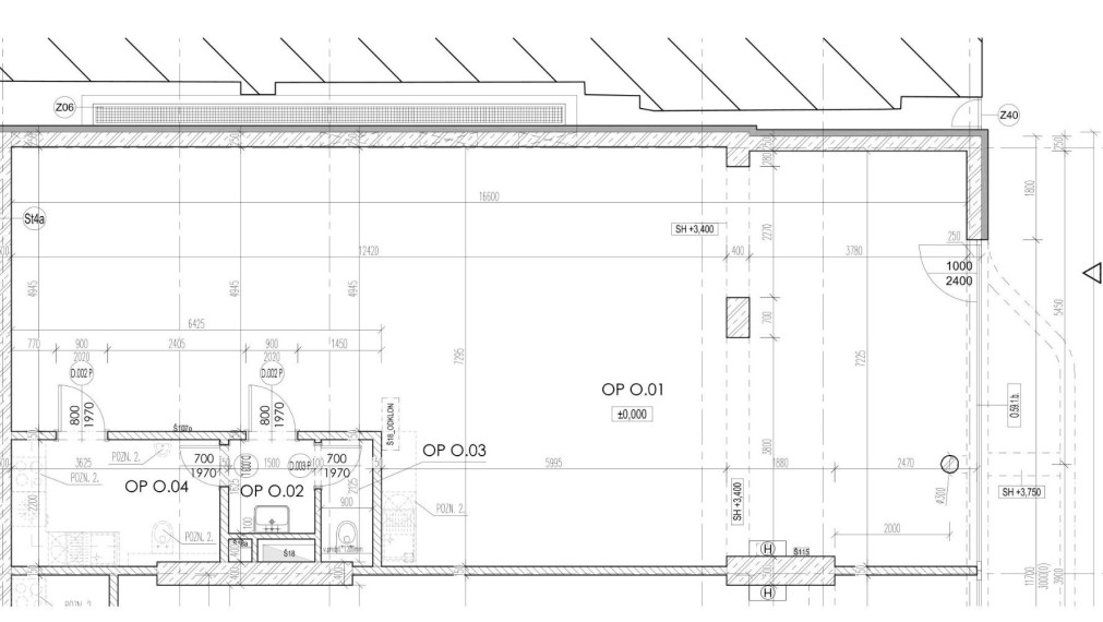 Novostavba obchodného priestoru 119,1 m2  v Petržalke na prenájom