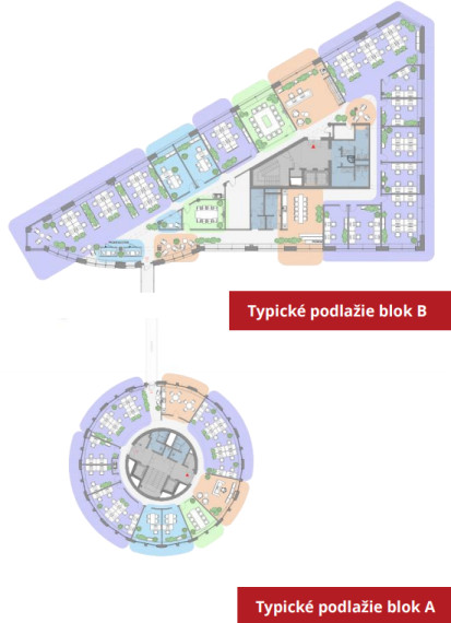 Kancelárie v BBC1, Plynárenská/Prievozská ulica - NIVY