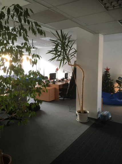 Uzavretý celok kancelárii v zrekonštruovanej budove, Miletičova, BAII