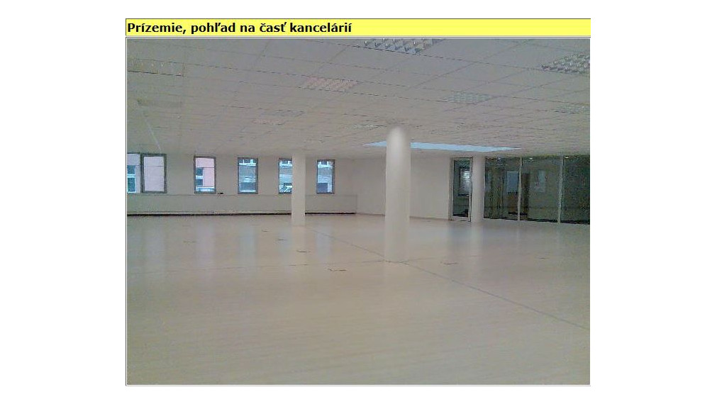 Open-space kancelárske priestory v Starom Meste na Palisádach