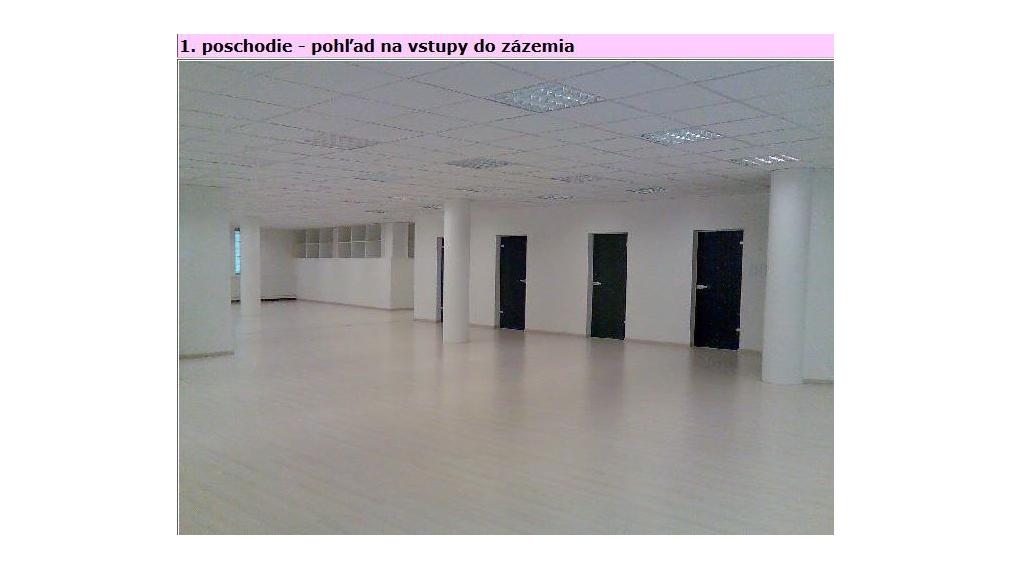 Prenájom Open spacu - Palisády, 130 m2