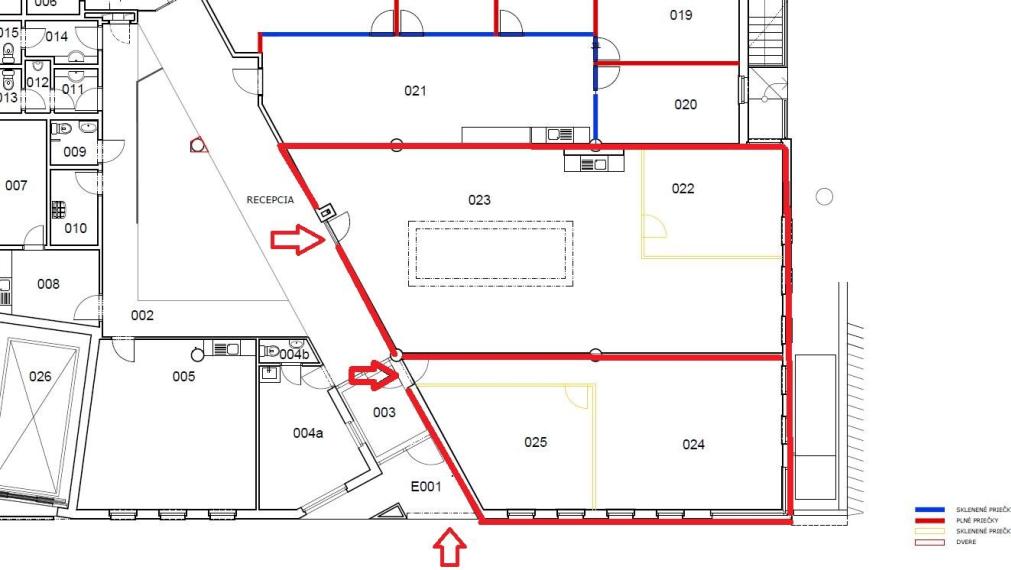 Prenájom Open spacu - Palisády, 130 m2
