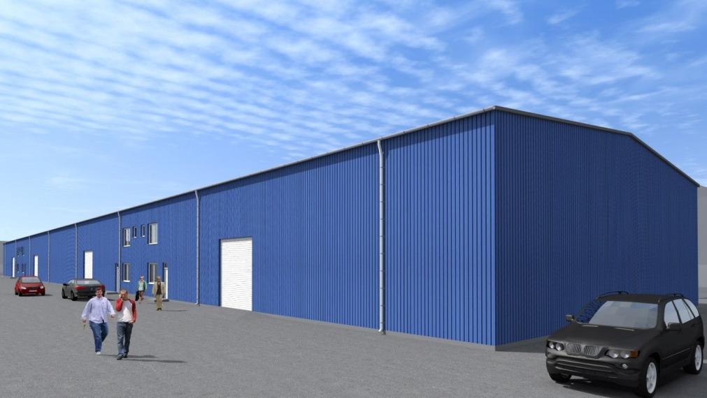 Výstavba skladových priestorov na kľúč, Bratislavská ulica, Trnava, 500-2400m2