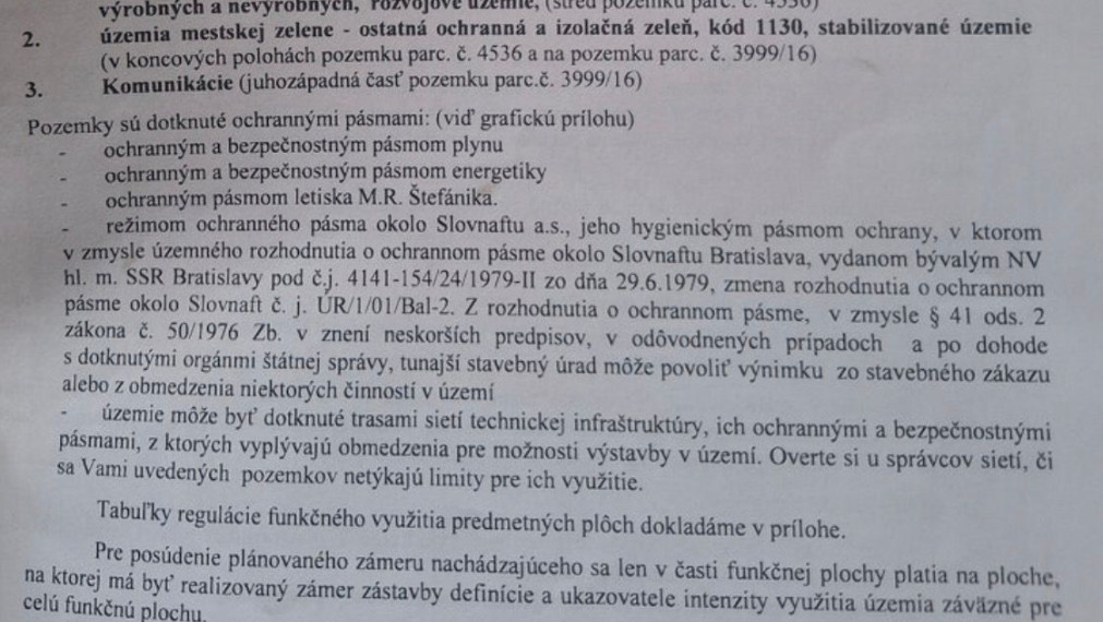 Na predaj pozemok na Závodnej ulici v Bratislave 