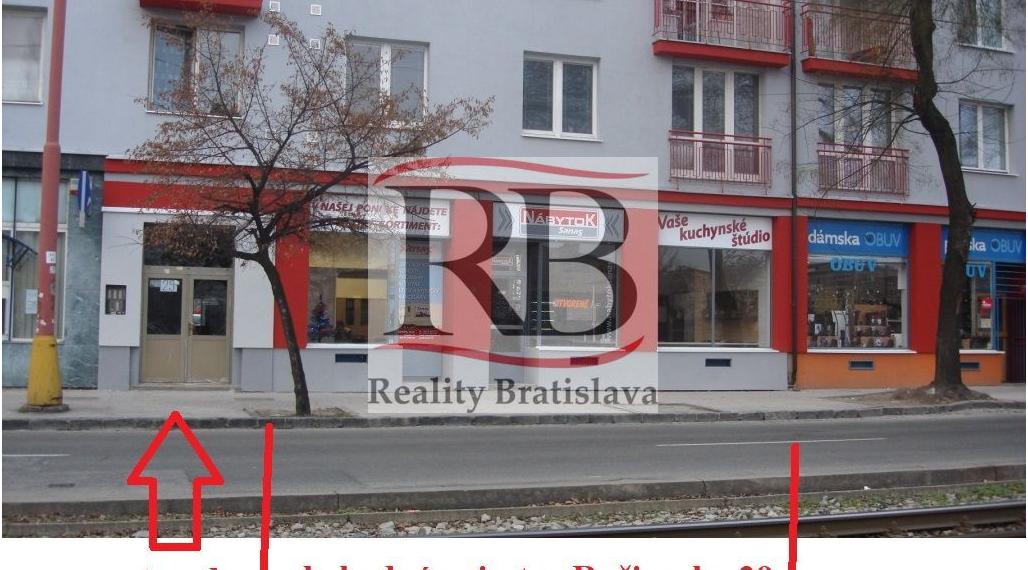 Obchodný  priestor na Račianskej ulici