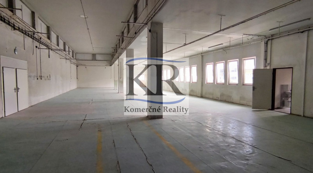 200 m2 - 500 m2 Sklad na PRENÁJOM, Trenčín, Za mostami