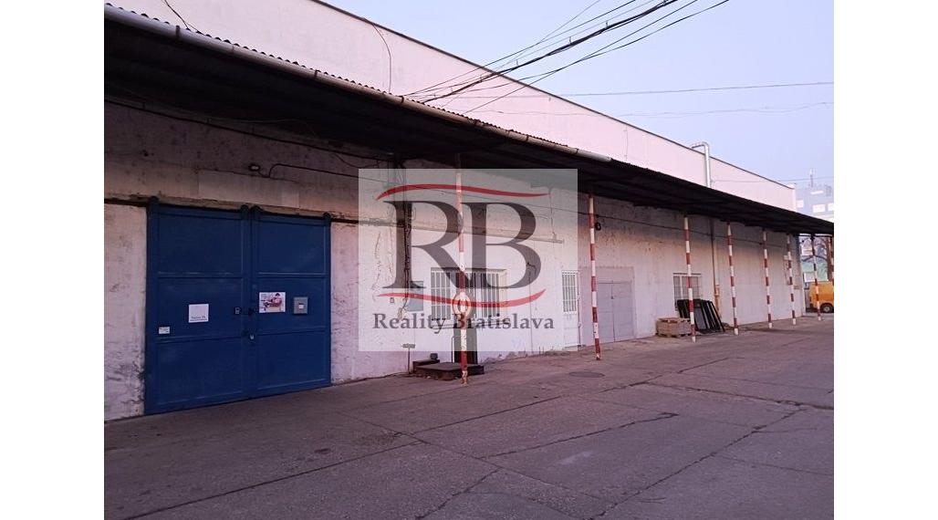 Výrobno-skladový priestor 560 m2 na prenájom