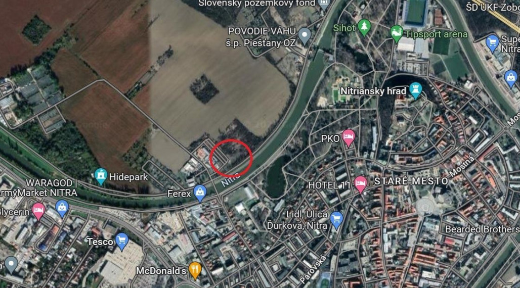 Prenájom spevnenej plochy