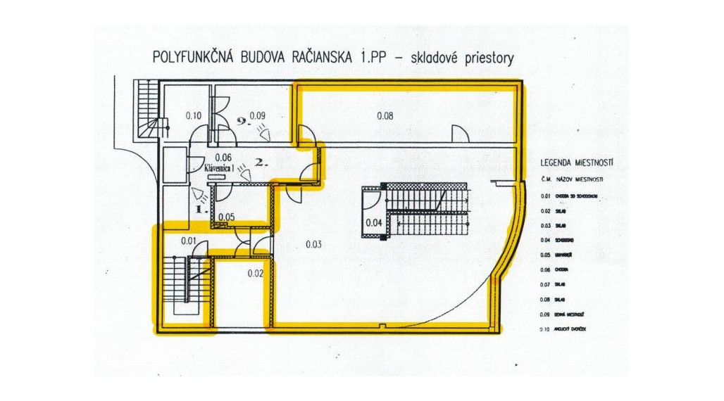 Skladový priestor, v blízkosti Figara, 200 m2