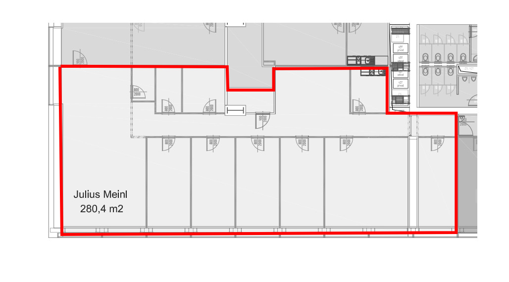 Kancelárske priestory v renomovanej budove TOWER 115, Bratislava-Staré Mesto