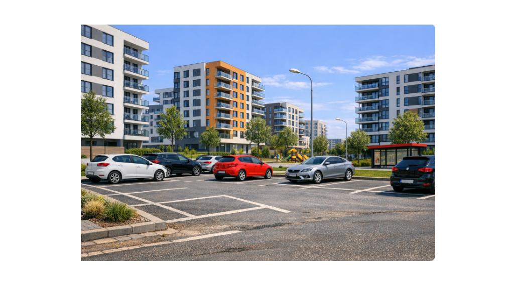 Vonkajšie parkovacie miesto v Petržalke na predaj