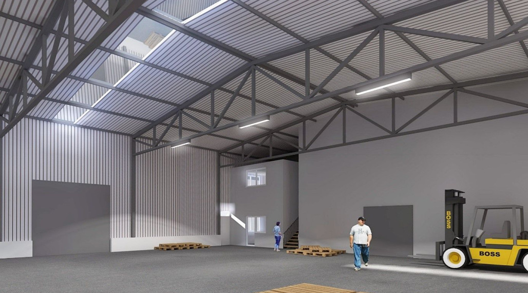 Výstavba skladových priestorov na kľúč, Bratislavská ulica, Trnava, 500-2400m2