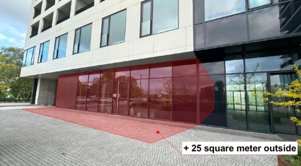 Na prenájom atraktívny komerčný priestor s výmerou 324 m2 v modernej novostavbe, BA II TOP