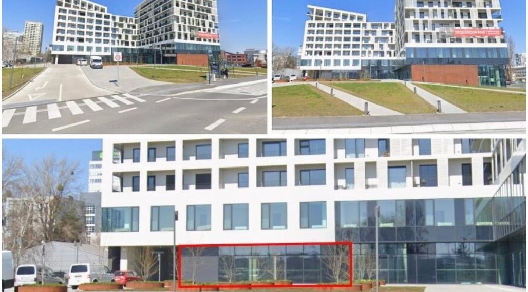 na prenájom reprezentatívny obchodný, showroomový alebo kancelársky priestor, Bratislava II TOP