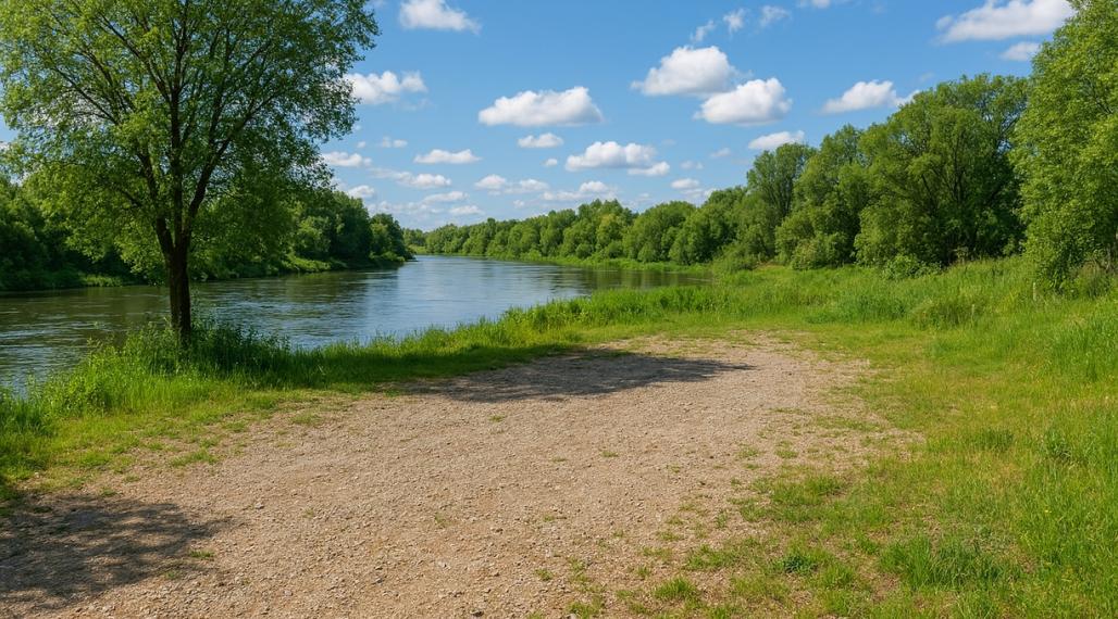 Exkluzívny rekreačný pozemok (500 m²) s prístupom k vode pri ramene Dunaja