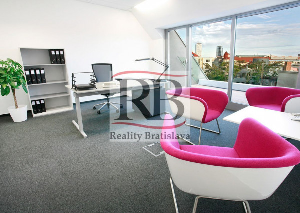 Exkluzívny administratívny priestor s terasou v centre, Mickiewiczova, Bratislava I, 148,47m2