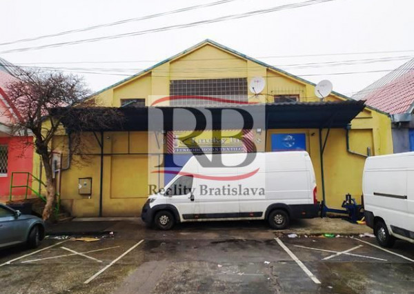 Na prenájom skladový objekt na Starej Vajnorskej v BA III - Nové mesto