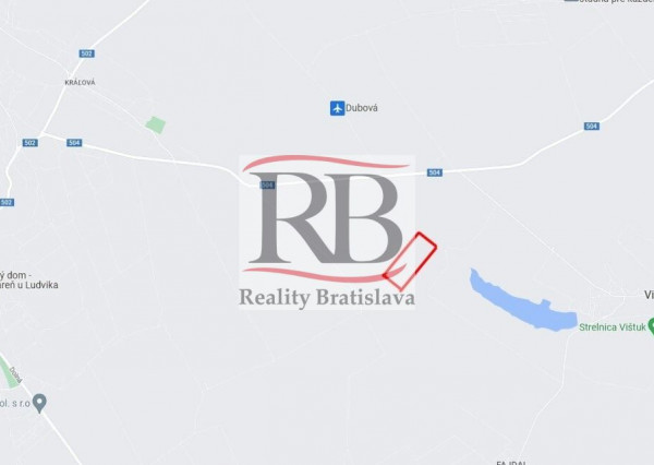 Pozemok v  k.ú. Vištuk , okres Pezinok na predaj